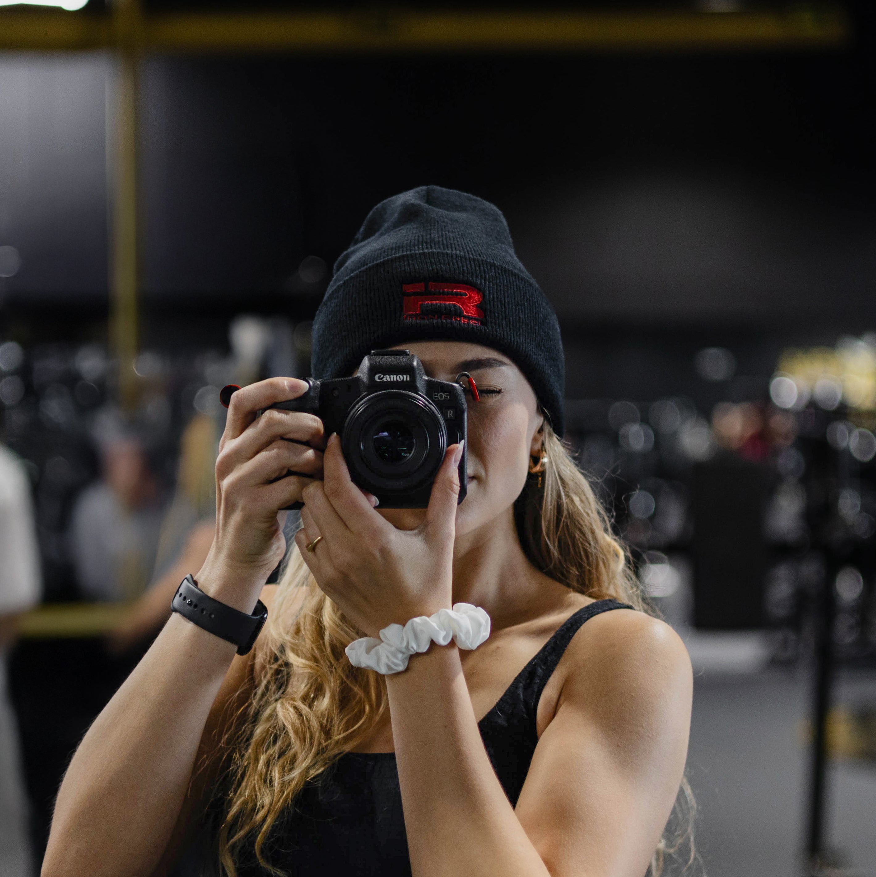 Cuffed Beanie (Red Logo)