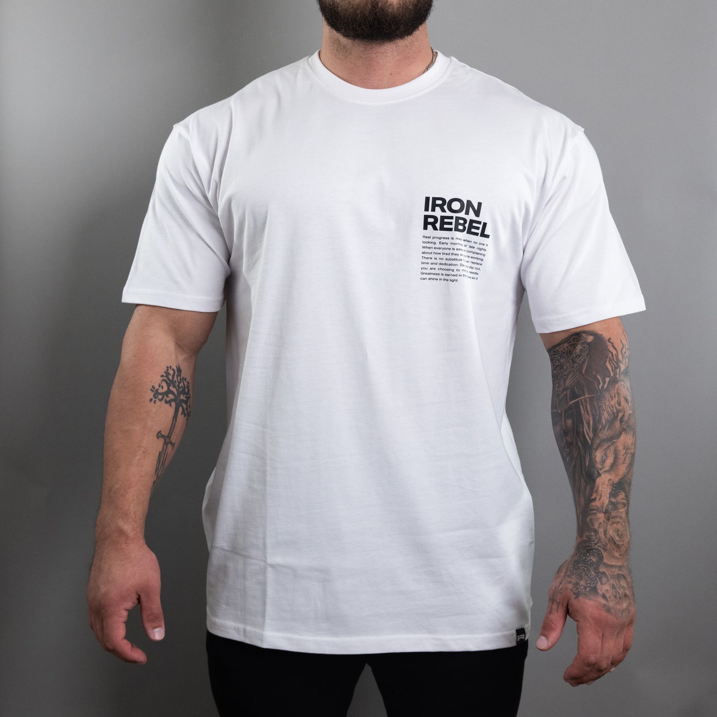 Shadows Tee (White)