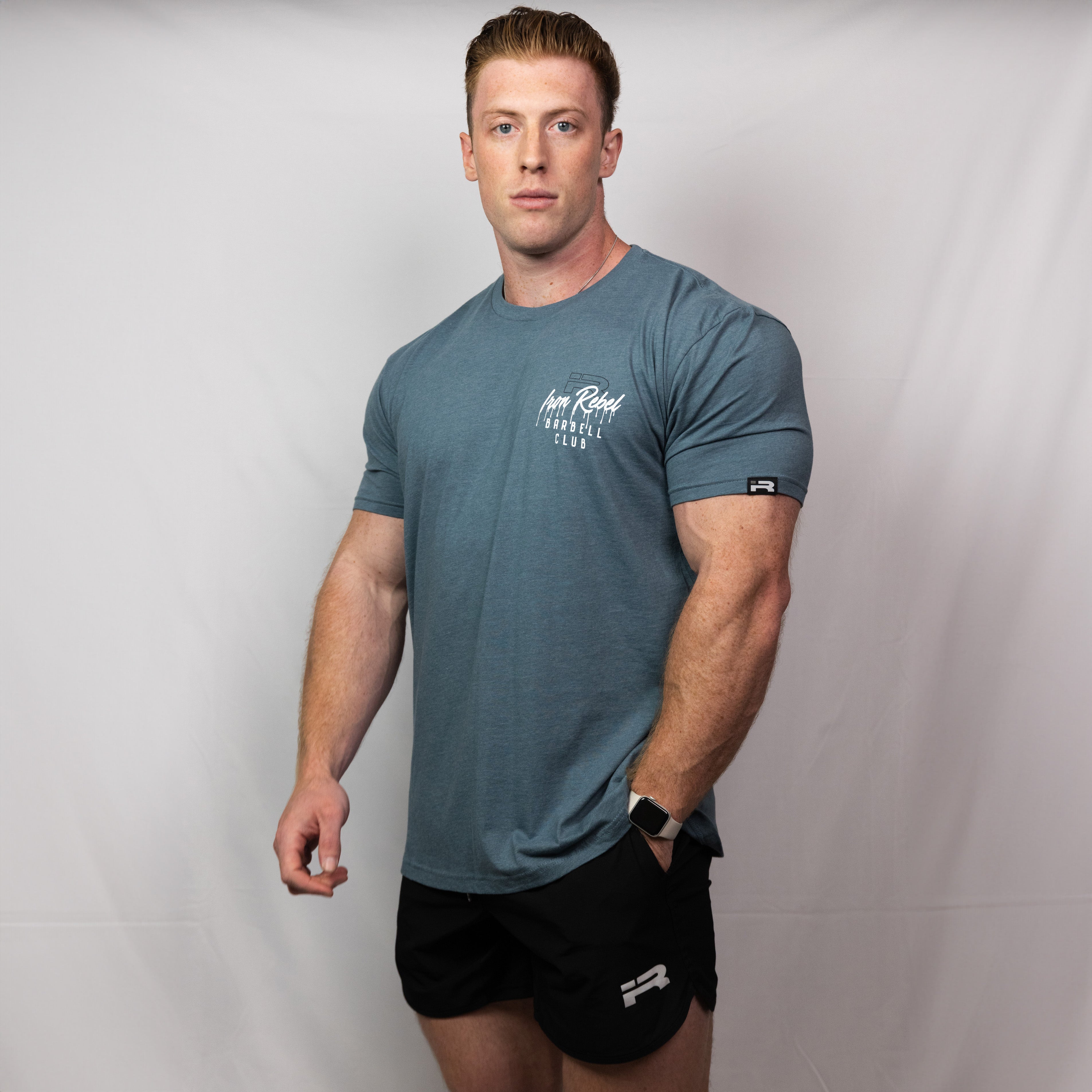 Power Drip Tee (Indigo)