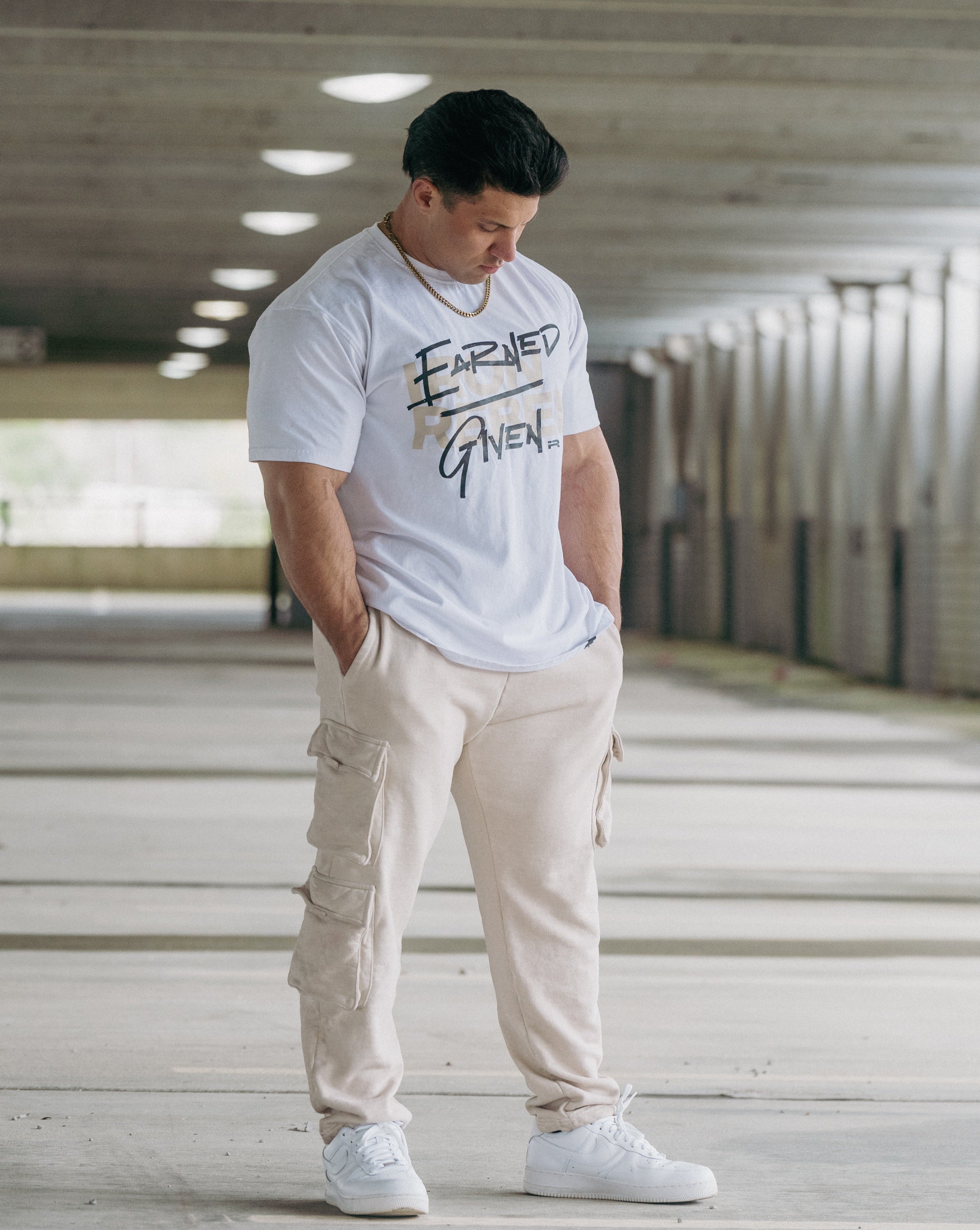 Adapt Cargo Sweatpants (Oat)