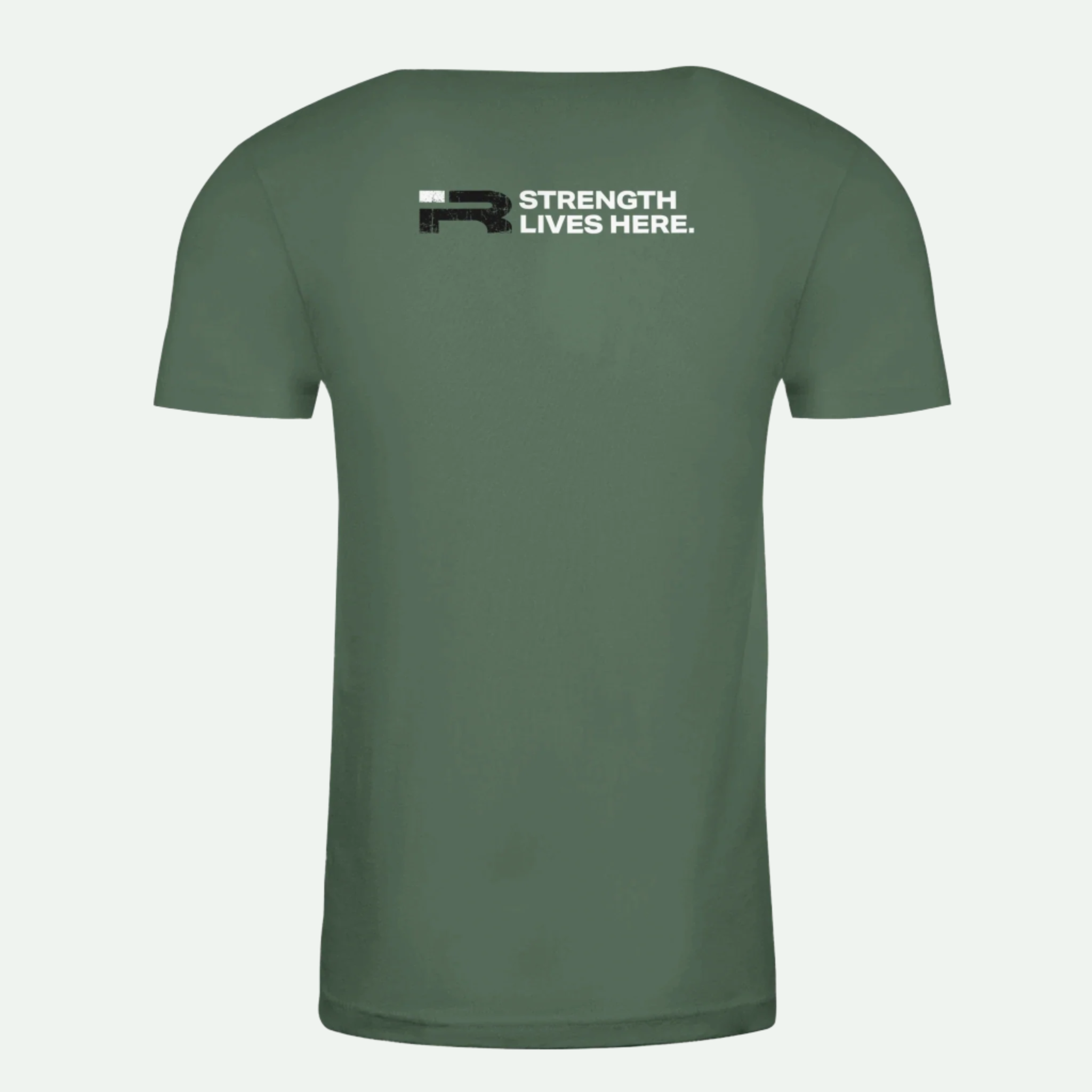 Forged Tee (Army) Premium Fitted Gym T-Shirt