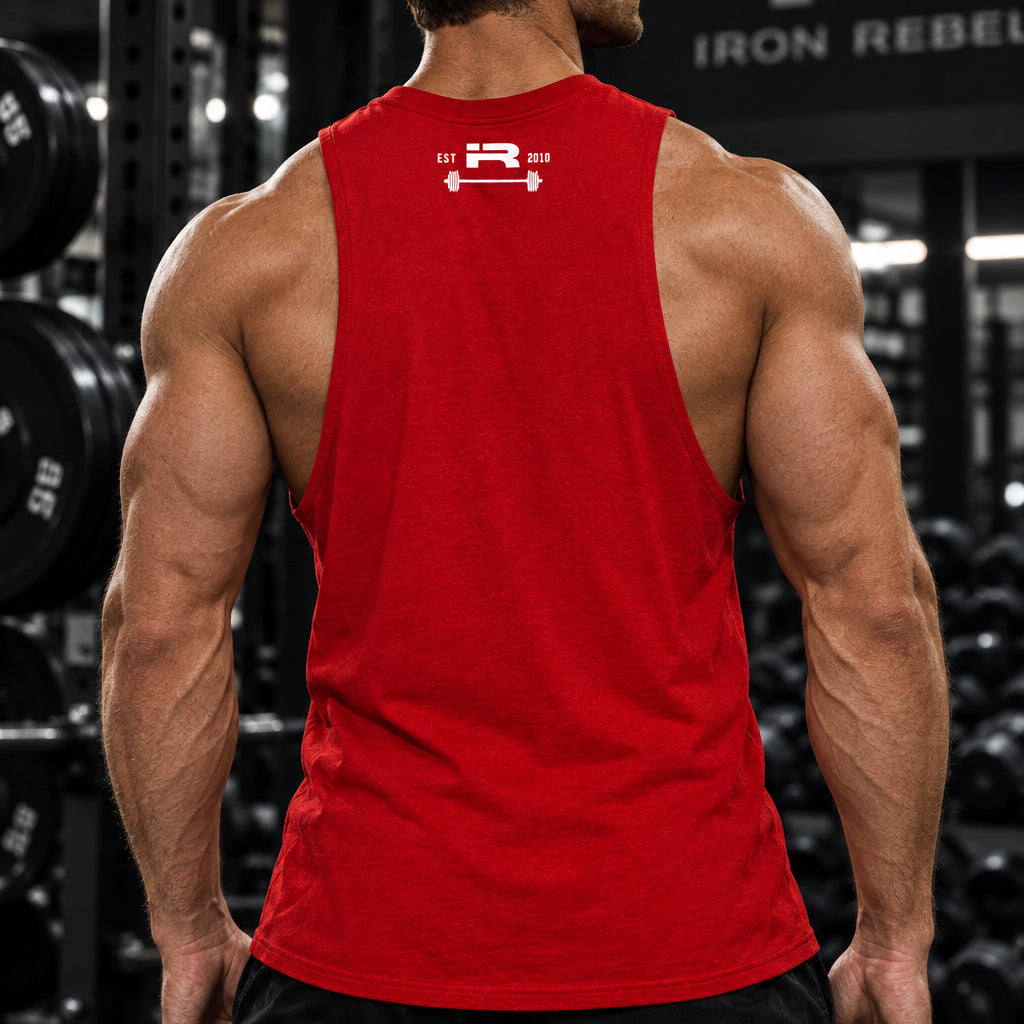 Train Insane "Hulk Cut" Tee (Red)