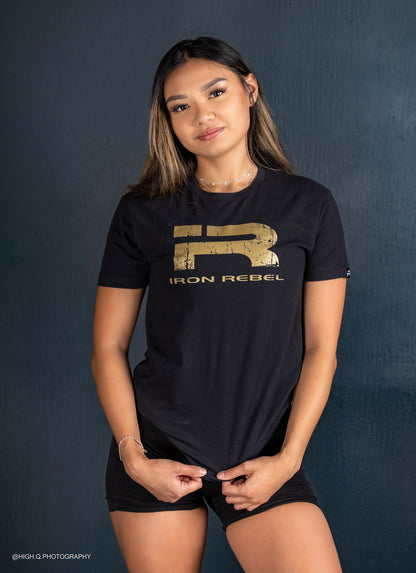 Forged Tee Limited Edition Gold (Black)
