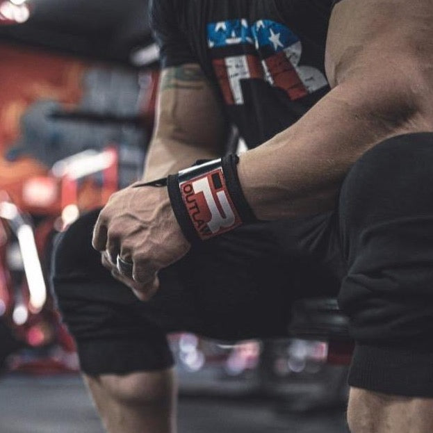 Outlaw Wrist Wraps (Black)
