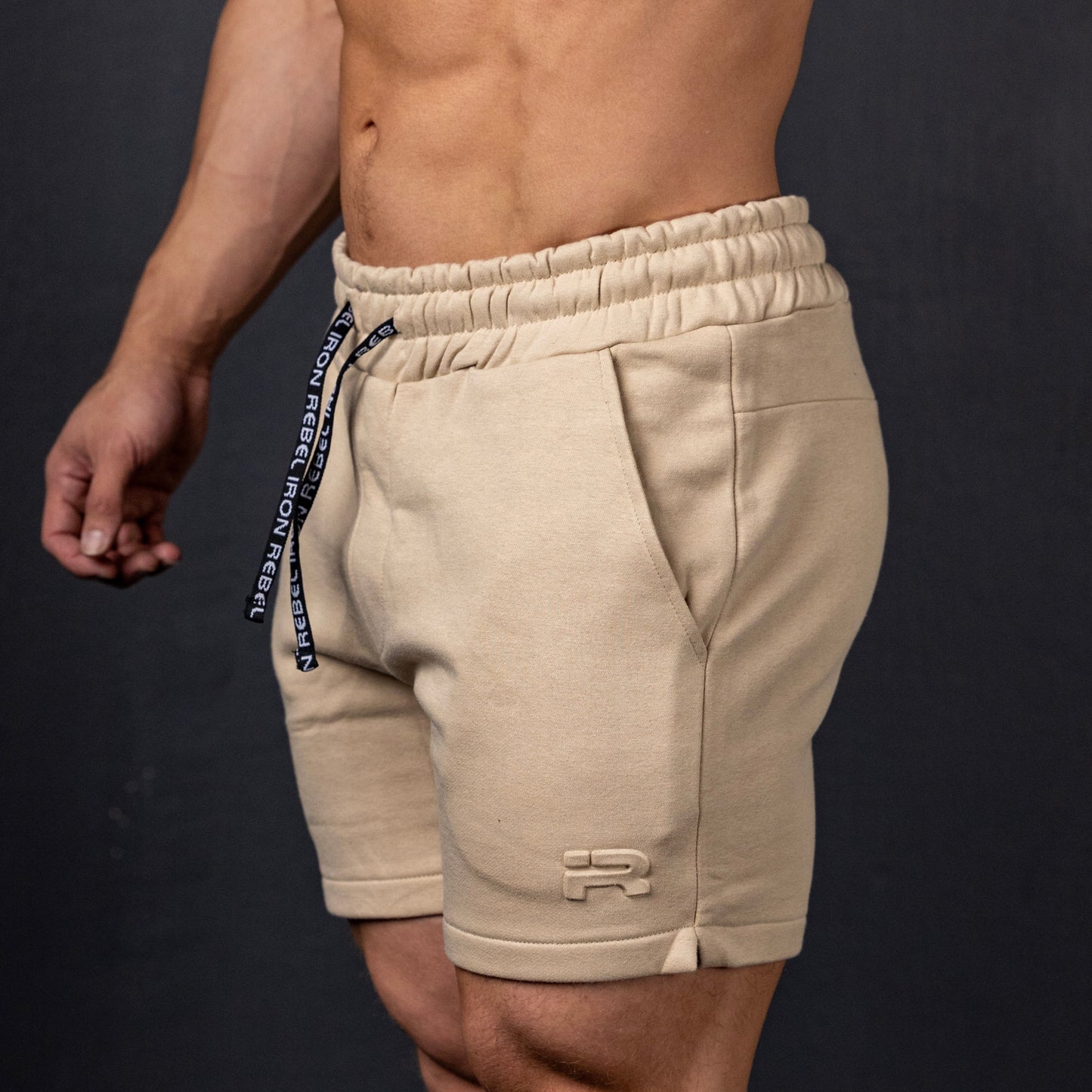 Embossed Shorts (Natural)