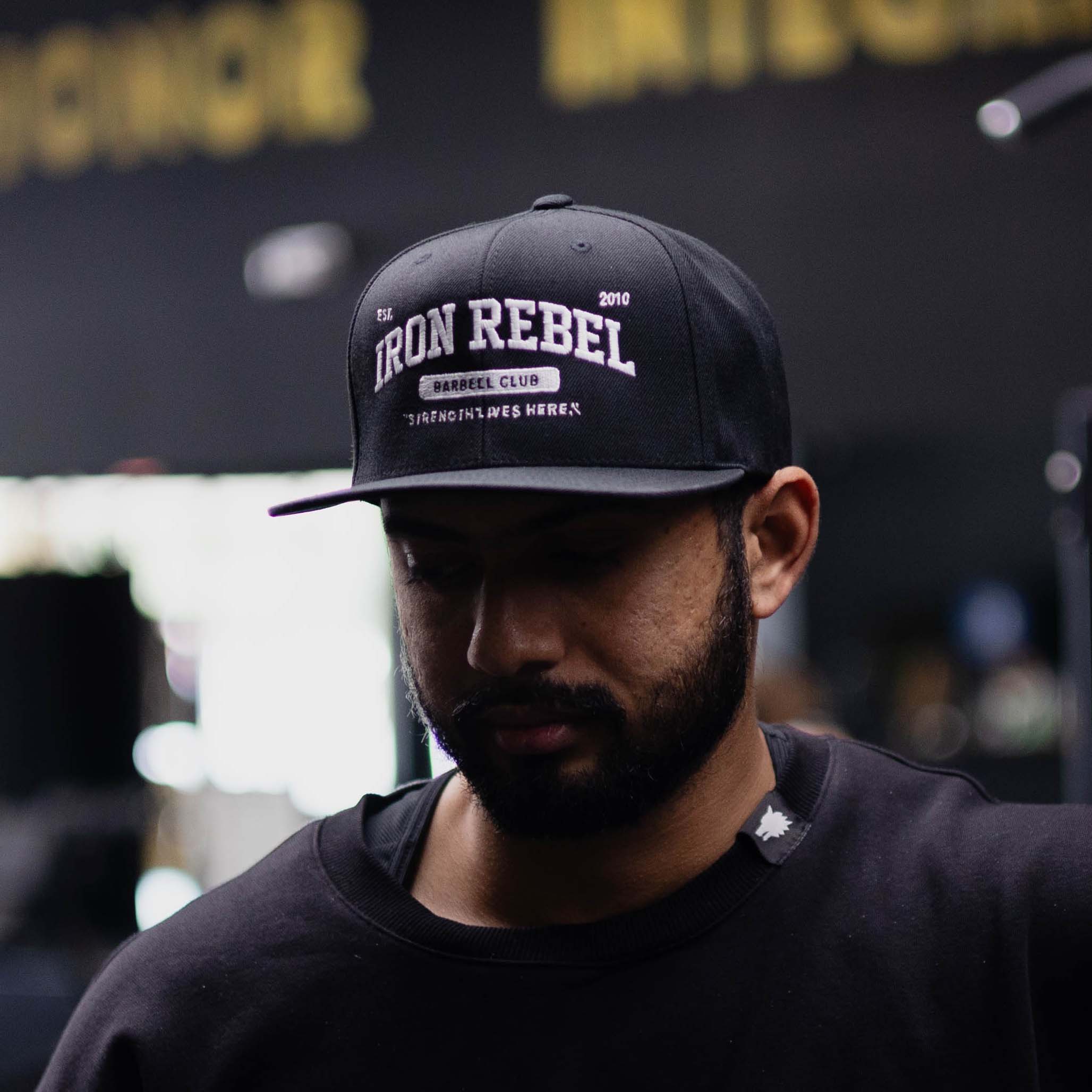 Barbell Club Snapback Hat