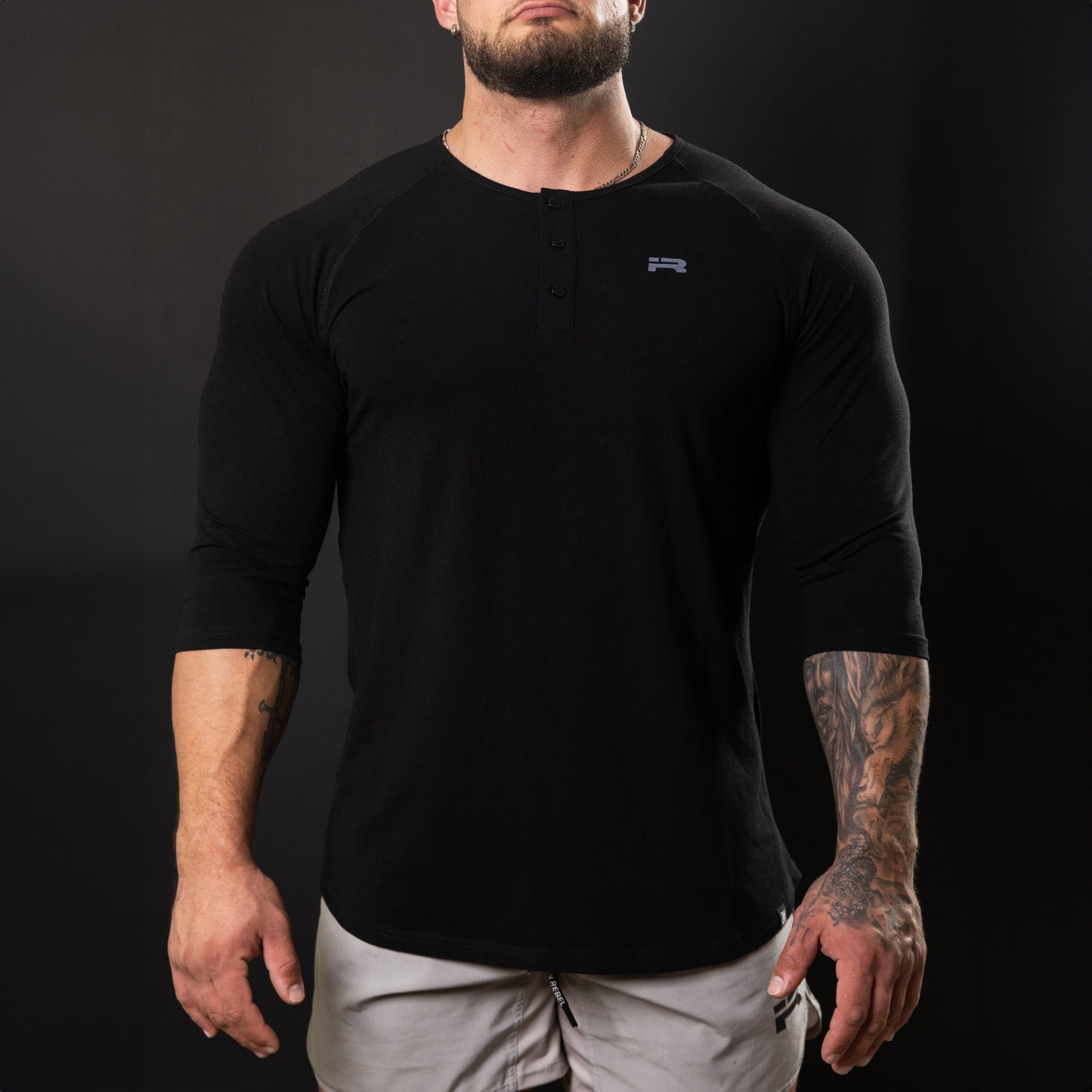 Elite Henley (Black)