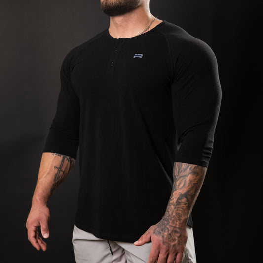 Elite Henley (Black)