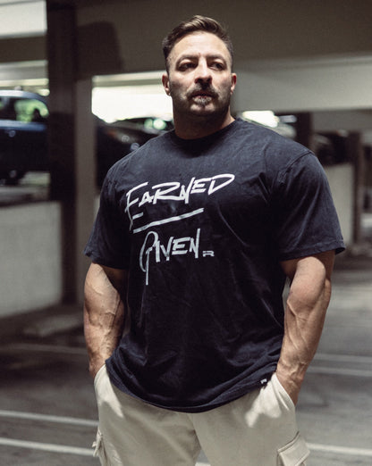 Earned/Given Tee (Black)