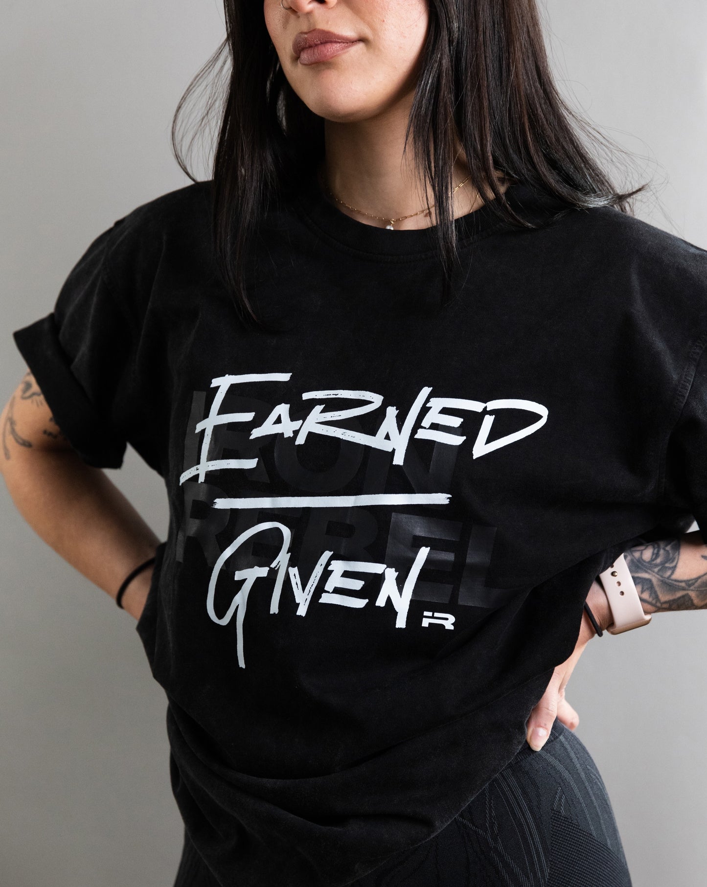 Earned/Given Tee (Black)