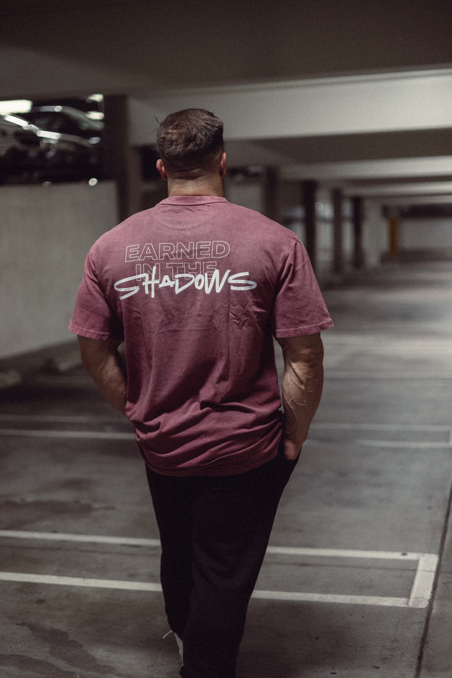 Shadows Tee (Wine)