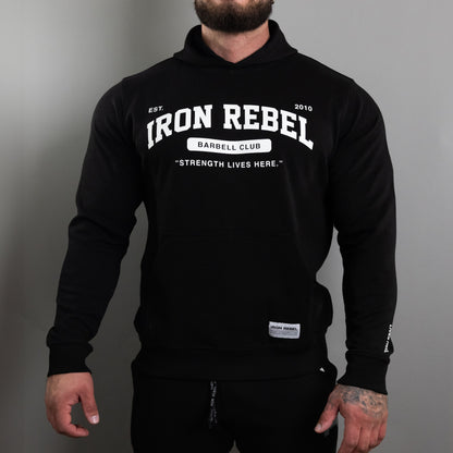 IR Barbell Club Hoodie (Black)