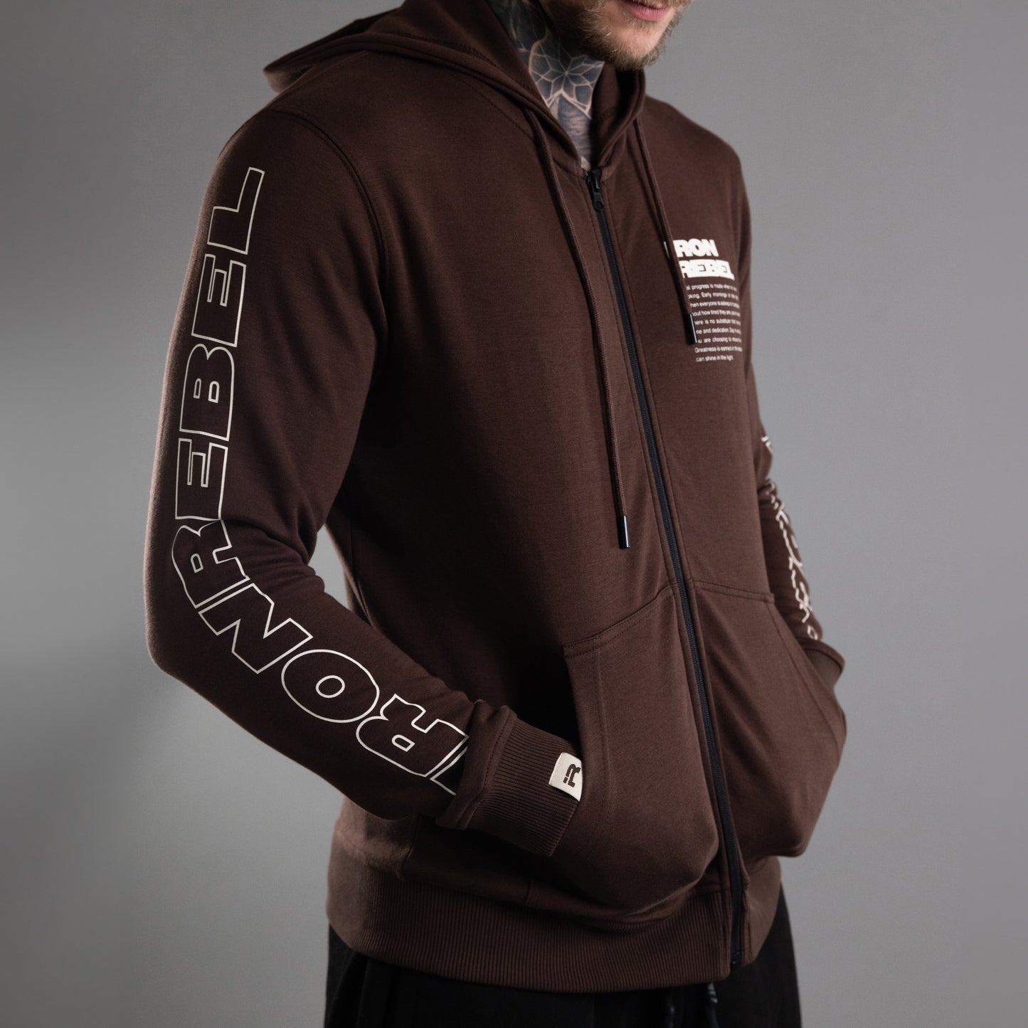 Progress Zip Hoodie (Cocoa)