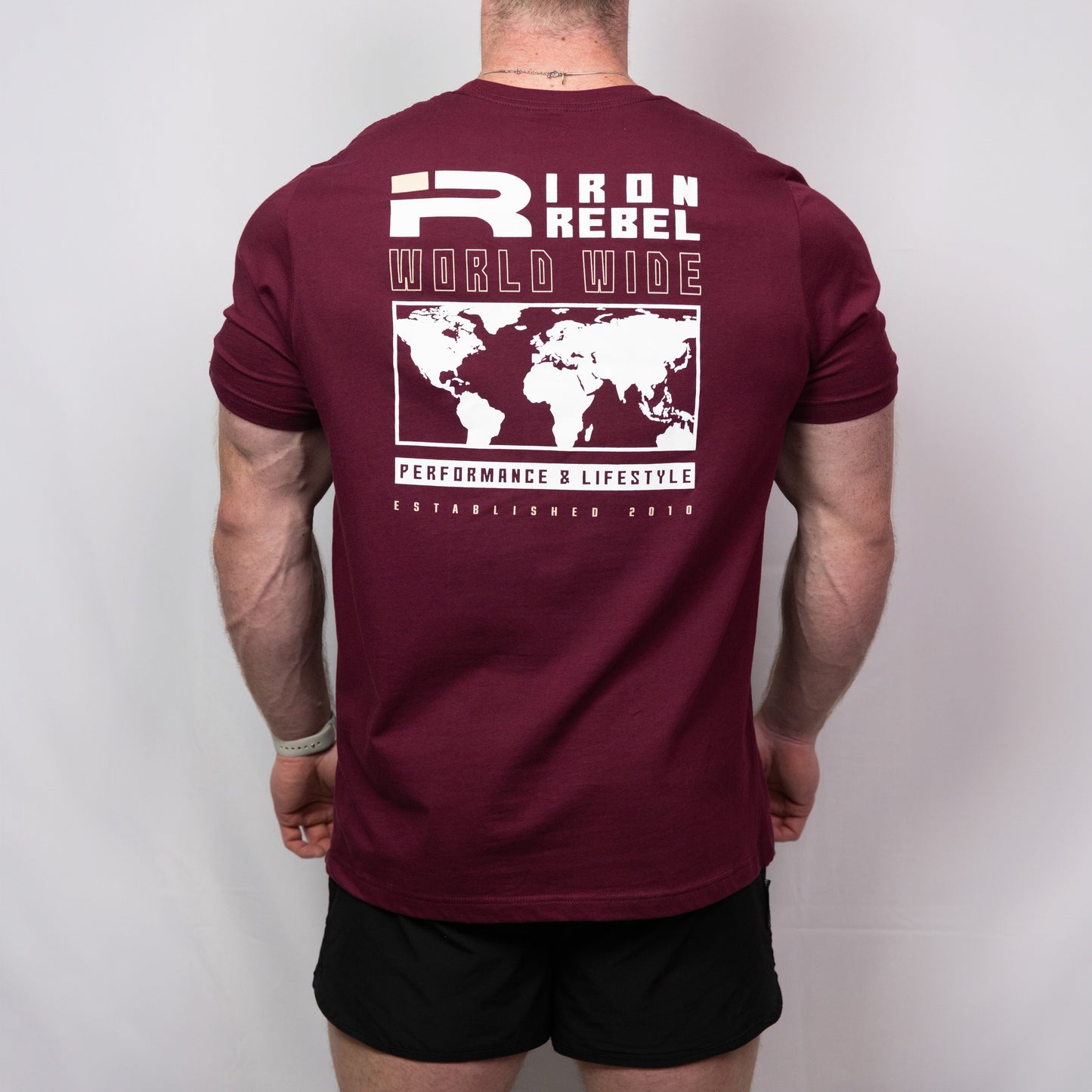 Worldwide Tee (Maroon)