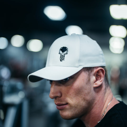 Prep Mode Fitted Hat (White)