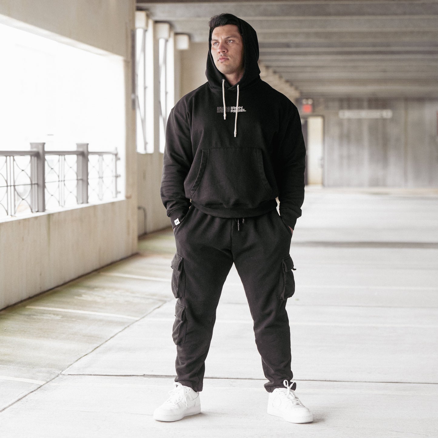 Adapt Cargo Sweatpants (Black)