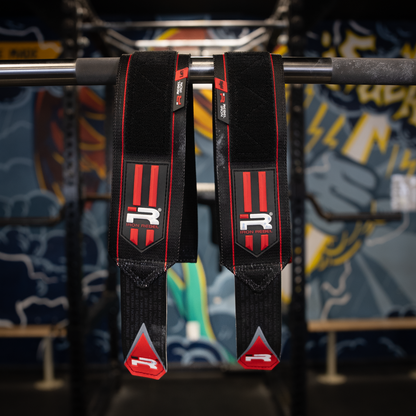 Apex Wrist Wraps (Black/Red)