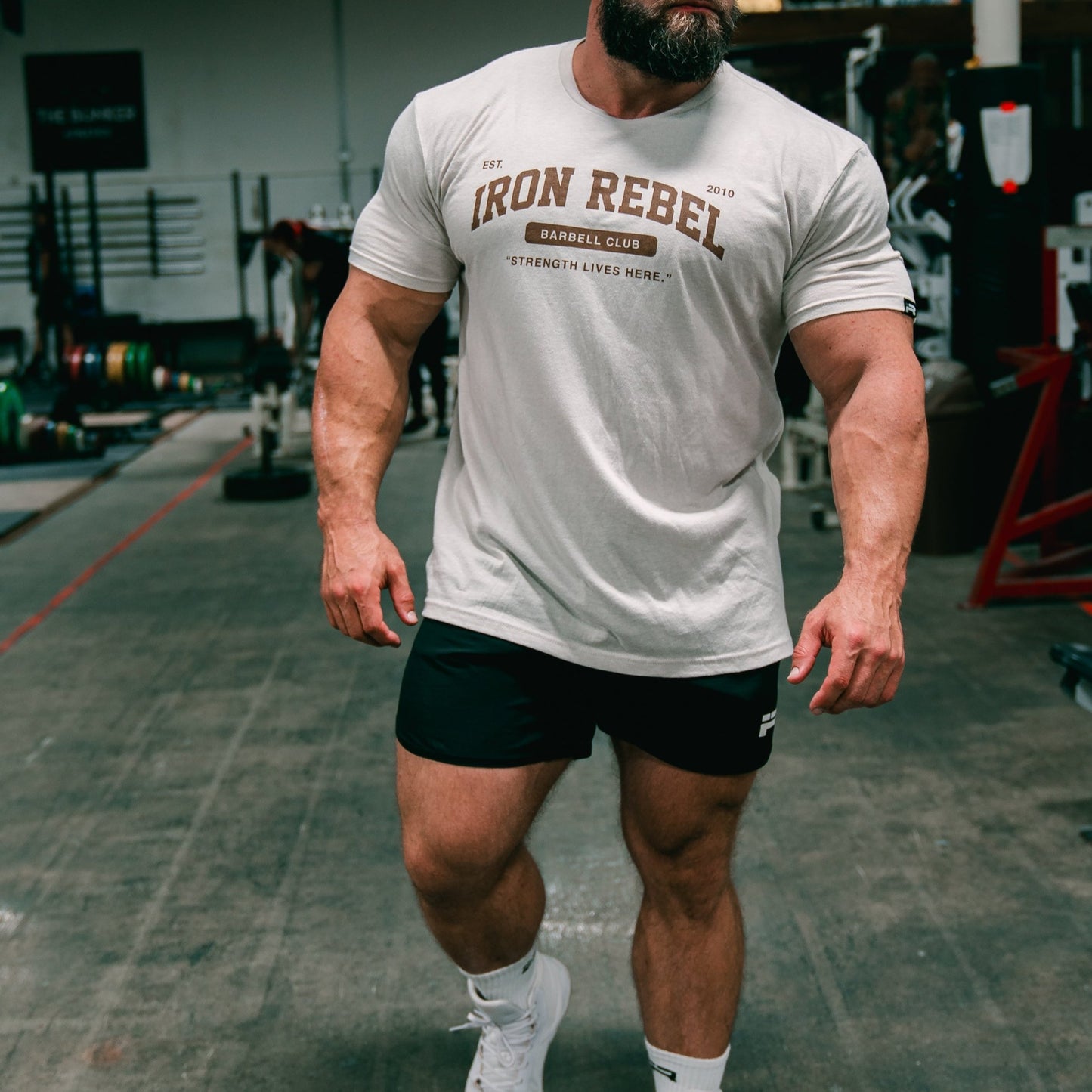 Barbell Club Tee (Ivory)