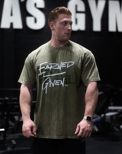 Earned/Given Tee (Army)