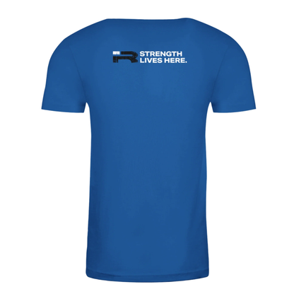 Forged Tee (Royal Blue) Premium Fitted Gym T-Shirt