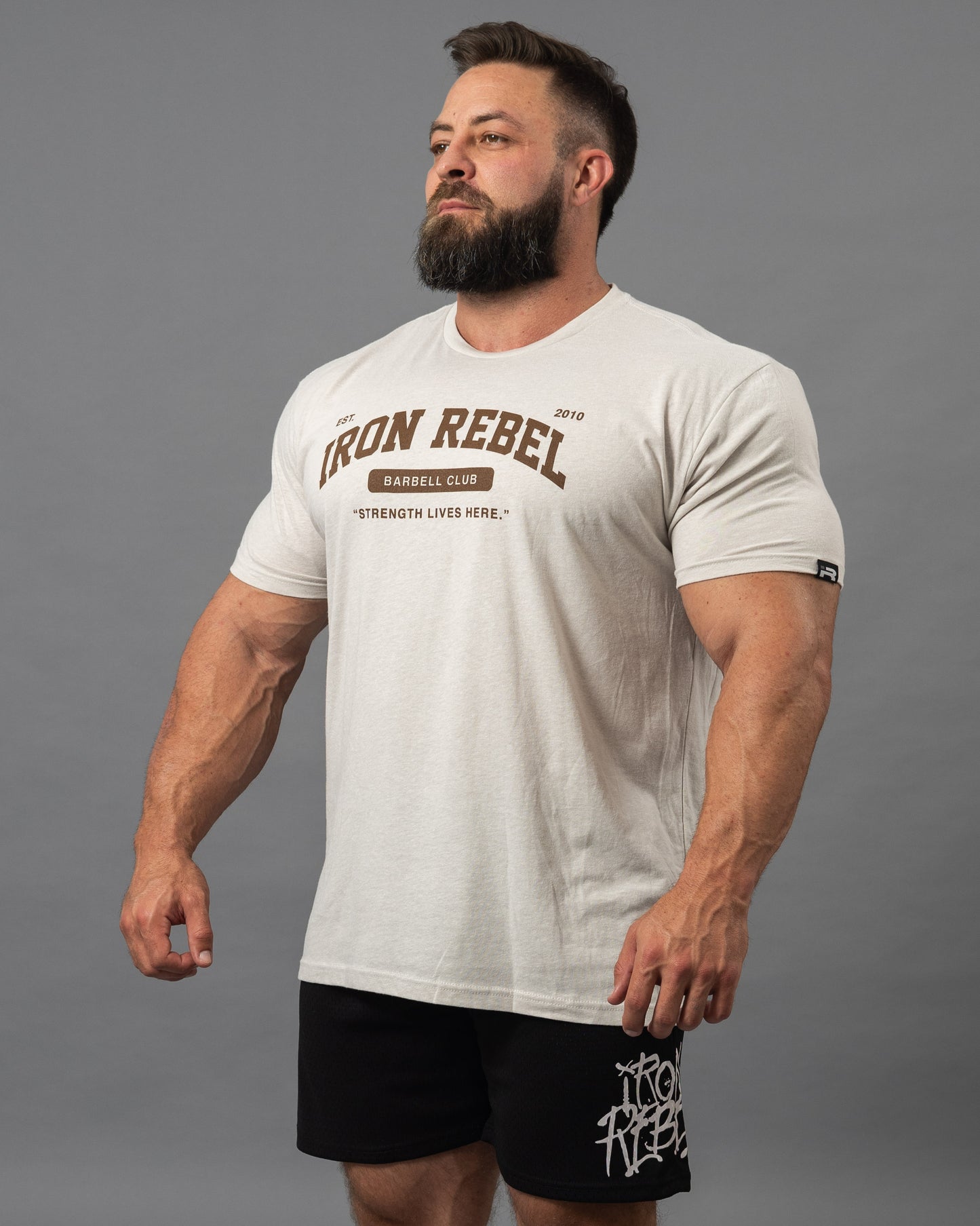 Barbell Club Tee (Ivory)