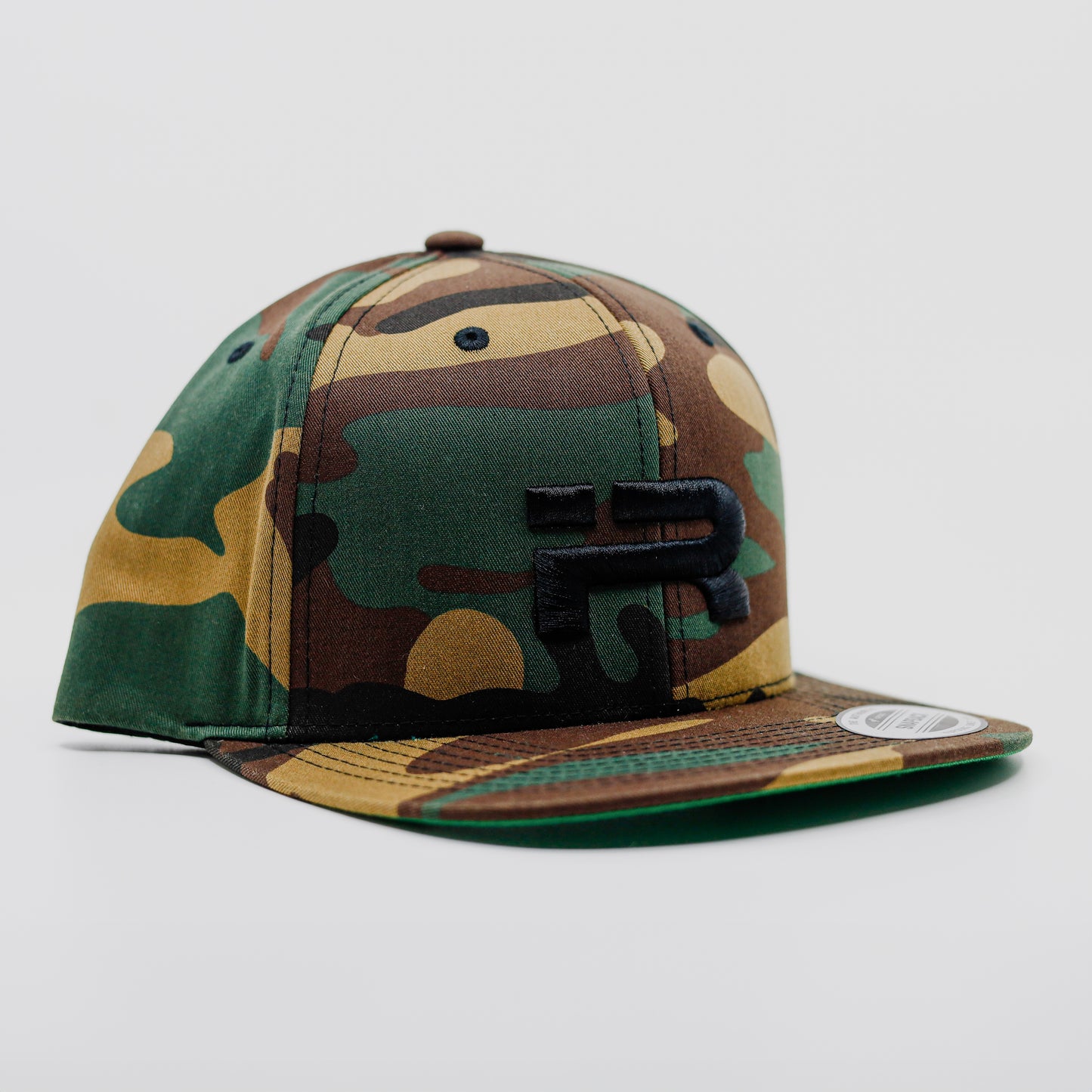 Legacy Snapback (Green Camo/Black logo)