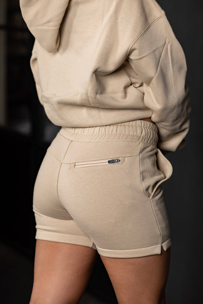 Embossed Shorts (Natural)