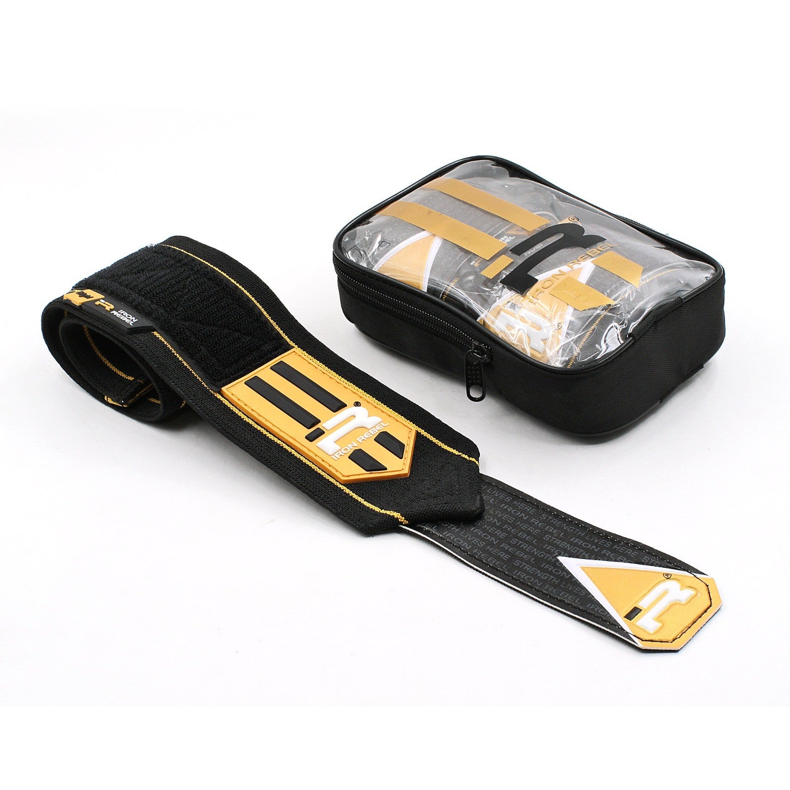 Apex Wrist Wraps (Black/Gold)
