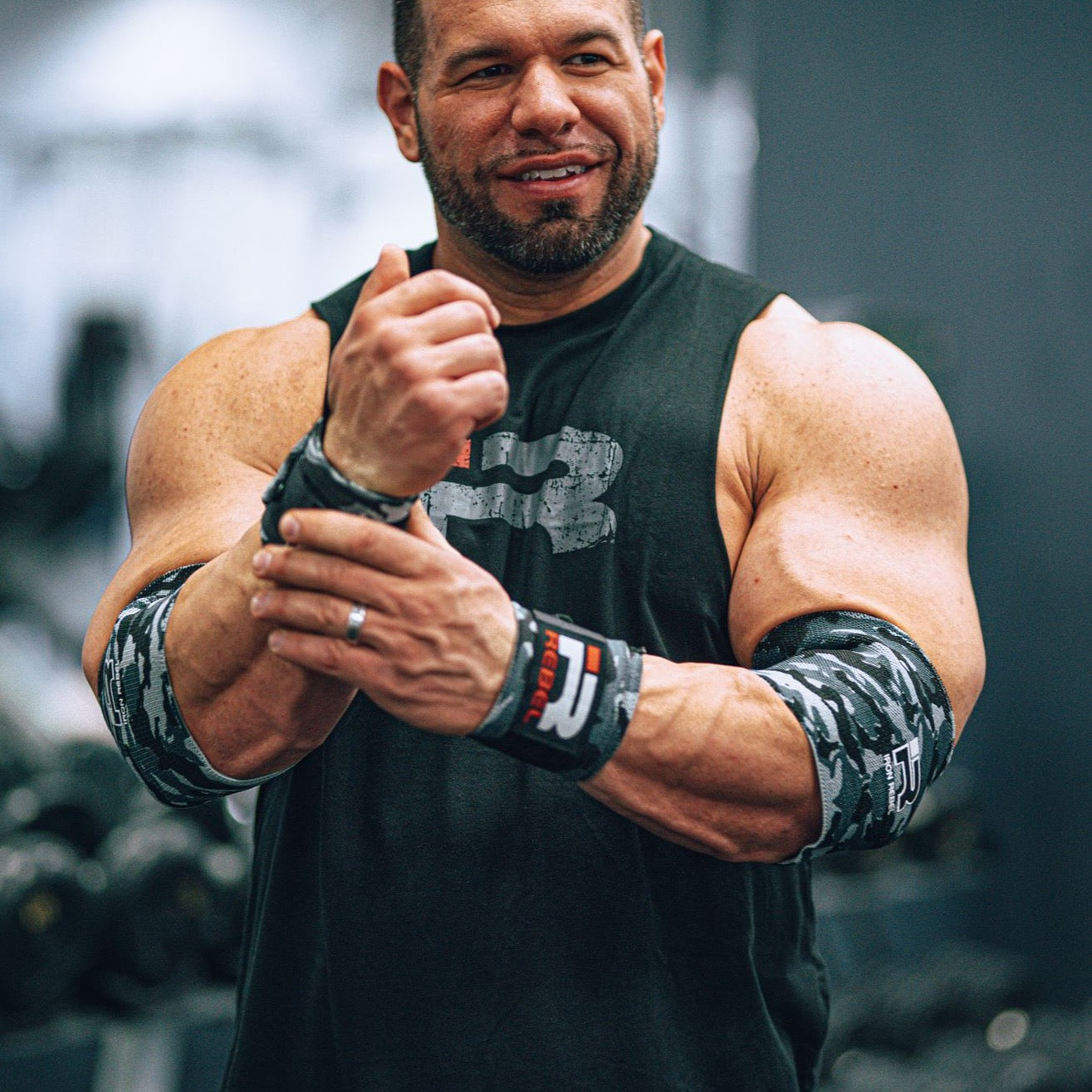 Rebel Wrist Wrap (Snow Camo)