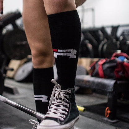 Competition Deadlift Socks (Black)