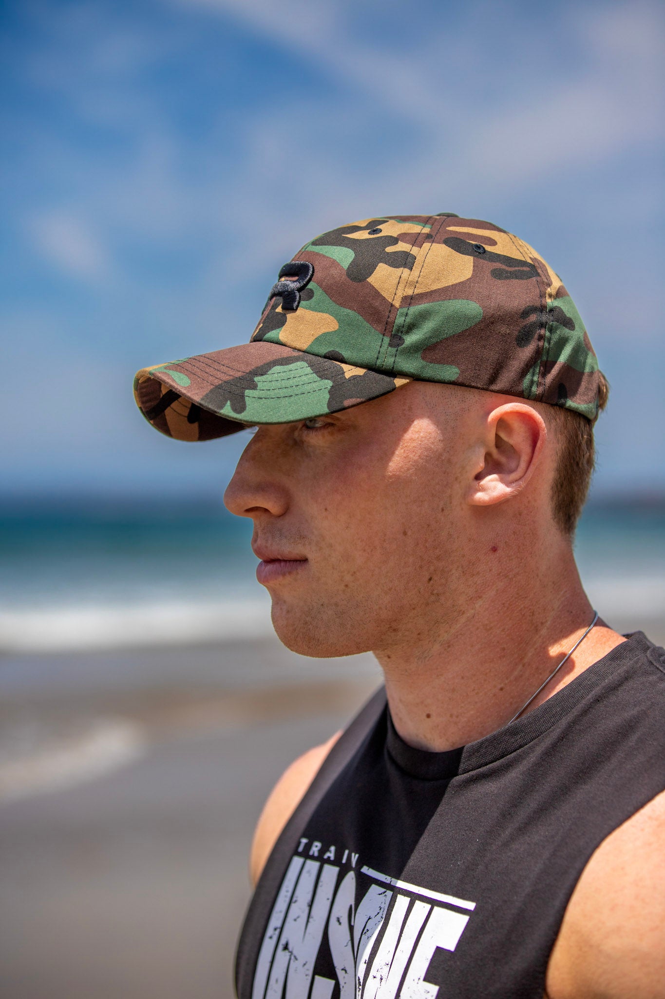 IR Dad Hat (Green Camo/Blk)